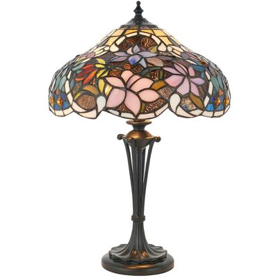 Interiors 1900 Lighting Sullivan Mała Lampa Stołowa z 2 Źródłami Światła - Lampa Stołowa Interiors 1900 Lighting Sullivan Mała Lampa Stołowa z 2 Źródłami Światła - Lampa Stołowa