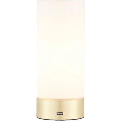 Lampe de table à toucher Dara d'Endon Lighting - Laiton brossé - E14 - Publicité Lampe de table à toucher Dara d'Endon Lighting - Laiton brossé - E14 - Publicité