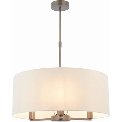 Netlighting Daley Lampe Pendante Cylindrique Multi Bras Bronze Ancien - Vintage Industriel - Publicité Netlighting Daley Lampe Pendante Cylindrique Multi Bras Bronze Ancien - Vintage Industriel - Publicité