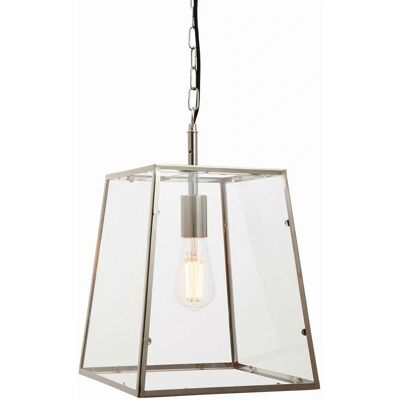 Netlighting Hurst Pendant Bright Nickel - 1 Light Dimmable - IP20 Netlighting Hurst Pendant Bright Nickel - 1 Light Dimmable - IP20