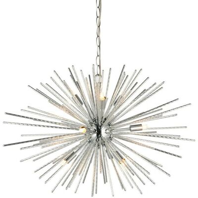 Netlighting Lena 9 Luce a sospensione sferica in cromo G9 - Lampada a sospensione Netlighting Lena 9 Luce a sospensione sferica in cromo G9 - Lampada a sospensione