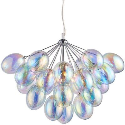 Endon Collection Infinity Pendant Chrome - 6 Light Dimmable Ceiling Light Endon Collection Infinity Pendant Chrome - 6 Light Dimmable Ceiling Light