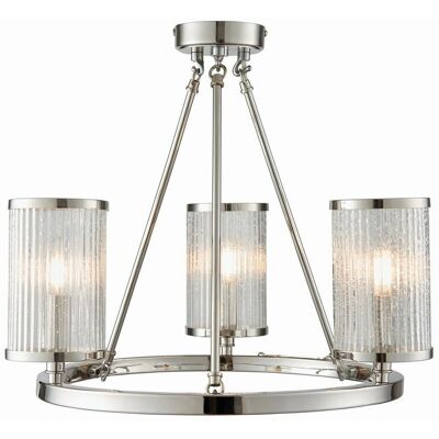 Endon Easton Lampada a Soffitto Semi-Incastata a 3 Luci - Lampada a Soffitto Endon Easton Lampada a Soffitto Semi-Incastata a 3 Luci - Lampada a Soffitto