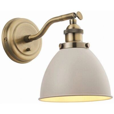 Endon Lighting Endon Franklin Applique da Parete Singola - Applique da Parete Endon Lighting Endon Franklin Applique da Parete Singola - Applique da Parete
