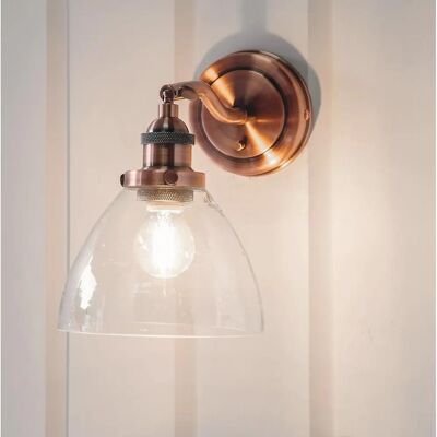 Endon Lighting Hansen - Lampada da Parete - Rame - E14 Endon Lighting Hansen - Lampada da Parete - Rame - E14