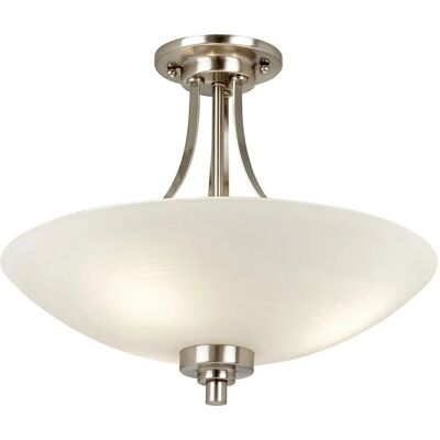 National Lighting - Kaden - Satin Chrome - Ceiling Light National Lighting - Kaden - Satin Chrome - Ceiling Light