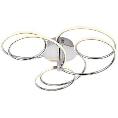 Luminaire de Plafond Semi Flush Endon Eterne 3 Lumières - Publicité Luminaire de Plafond Semi Flush Endon Eterne 3 Lumières - Publicité