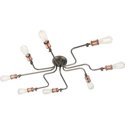 Luminaire Plafond Industriel 8 Lampes Endon Lighting - Publicité Luminaire Plafond Industriel 8 Lampes Endon Lighting - Publicité