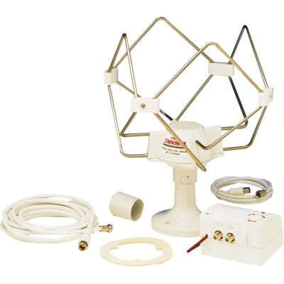 Maxview B2344 Antenne UHF TV/FM Omnimax - Blanc/Argent - Publicité Maxview B2344 Antenne UHF TV/FM Omnimax - Blanc/Argent - Publicité