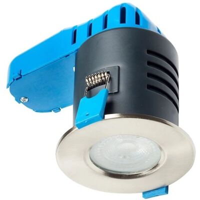 Deta L1701sc3 Satin Chrome Fire Rated Downlights - Downlights Deta L1701sc3 Satin Chrome Fire Rated Downlights - Downlights