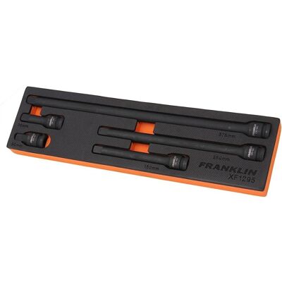 Franklin - XF1295 - 1/2in Drive - Impact Extension Bar Set Franklin - XF1295 - 1/2in Drive - Impact Extension Bar Set