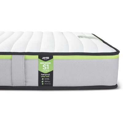 Jay-Be Benchmark S1 Mattress - Eco-Friendly Support Jay-Be Benchmark S1 Mattress - Eco-Friendly Support