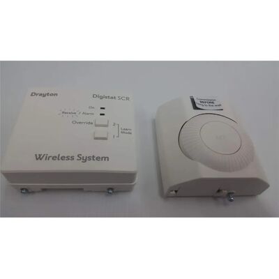 Drayton Rf601 Wireless Thermostat - Boiler + Drayton Rf601 Wireless Thermostat - Boiler +