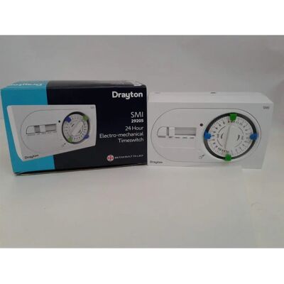 Drayton SM1 Single Channel Mechanical Timeclock - Timeclock Drayton SM1 Single Channel Mechanical Timeclock - Timeclock