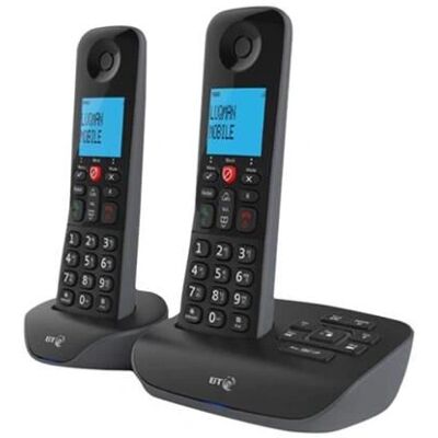 BT Essential Phone with nuisance call blocking - Three Handsets BT Essential Phone with nuisance call blocking - Three Handsets