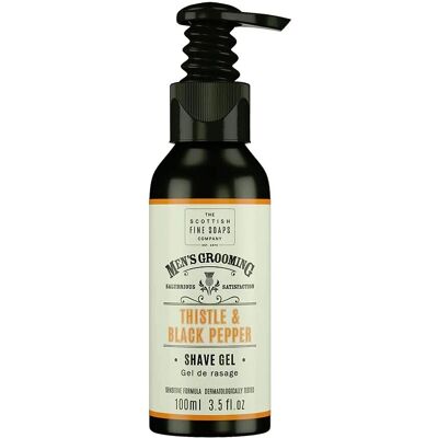 Scottish Fine Soaps Men’s Grooming Thistle & Black Pepper Shaving Gel - Shaving Gel Scottish Fine Soaps Men’s Grooming Thistle & Black Pepper Shaving Gel - Shaving Gel