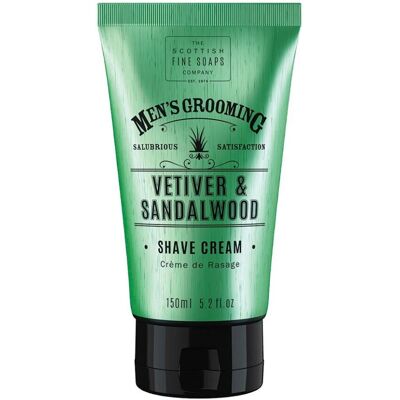 Scottish Fine Soaps Vetiver & Sandelholz Rasiercreme (150 ml) Scottish Fine Soaps Vetiver & Sandelholz Rasiercreme (150 ml)