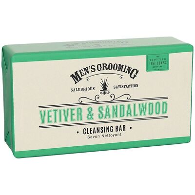 Sapone detergente Vetiver e Sandalo per la cura maschile di Scottish Fine Soaps (220 g) Sapone detergente Vetiver e Sandalo per la cura maschile di Scottish Fine Soaps (220 g)