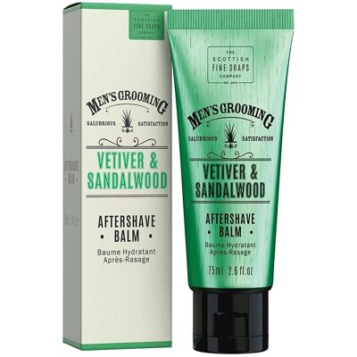 Scottish Fine Soaps Vetiver & Sandalwood Aftershave Balm (75ml) Scottish Fine Soaps Vetiver & Sandalwood Aftershave Balm (75ml)