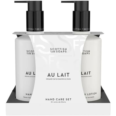 Scottish Fine Soaps Au Lait Hand Care Set - Set de îngrijire a mâinilor Scottish Fine Soaps Au Lait Hand Care Set - Set de îngrijire a mâinilor