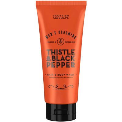 Scottish Fine Soaps Chardon-Marie & Poivre Noir Gel Douche - Gel Douche Scottish Fine Soaps Chardon-Marie & Poivre Noir Gel Douche - Gel Douche