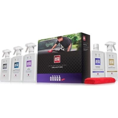 AutoGlym Luksus Bodywork og Hjul Samling - 6-stk Bilrengøringssæt AutoGlym Luksus Bodywork og Hjul Samling - 6-stk Bilrengøringssæt