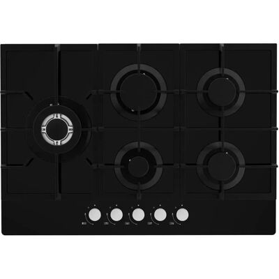 Statesman - GH175GB - Black - Front Dial - Gas Hob Statesman - GH175GB - Black - Front Dial - Gas Hob