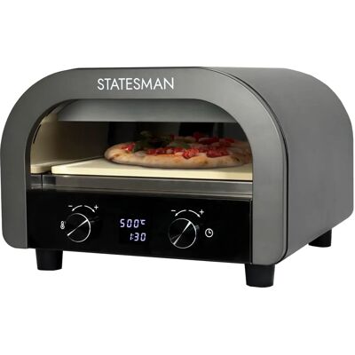 Statesman SKPO0E13B - Electric Pizza Oven - 12 Inch - Grey Statesman SKPO0E13B - Electric Pizza Oven - 12 Inch - Grey