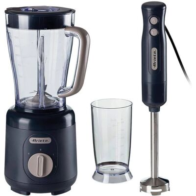 Ariete Breakfast Line Table Blender & Hand Blender Set - Blender Set Ariete Breakfast Line Table Blender & Hand Blender Set - Blender Set