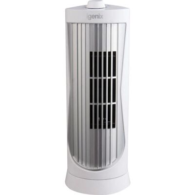 Igenix DF0020WH Mini Tower Fan - 12 Inch, 2 Speed, Oscillating Igenix DF0020WH Mini Tower Fan - 12 Inch, 2 Speed, Oscillating