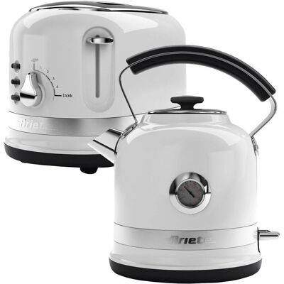 Ariete ARPK32 Modern Cordless Kettle & 2 Slice Toaster Set - Kitchen Set Ariete ARPK32 Modern Cordless Kettle & 2 Slice Toaster Set - Kitchen Set