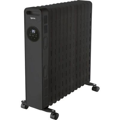 Igenix IG2626BL Black Digital Oil Filled Radiator - Radiator Igenix IG2626BL Black Digital Oil Filled Radiator - Radiator