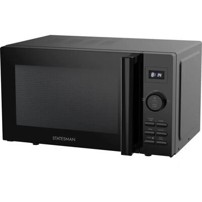 Statesman SKMS0820DSB - Black - Solo Microwave Statesman SKMS0820DSB - Black - Solo Microwave