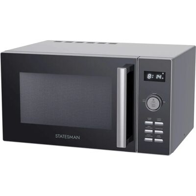 Statesman SKMC0925SS - Microwave Oven with 900 W, 25 L, Silver Statesman SKMC0925SS - Microwave Oven with 900 W, 25 L, Silver
