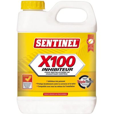 Inhibiteur Sentinel X100 - 1L - Protège systèmes de chauffage - Publicité Inhibiteur Sentinel X100 - 1L - Protège systèmes de chauffage - Publicité
