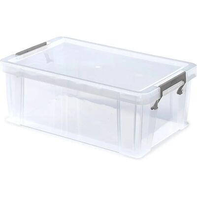 Whitefurze S20M100 Silver Storage Box - 10L Whitefurze S20M100 Silver Storage Box - 10L