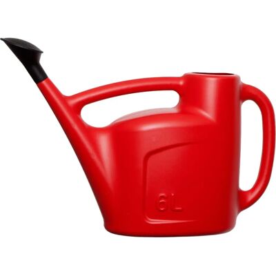 Whitefurze Watering Can - Red 6L Stylish Garden Tool Whitefurze Watering Can - Red 6L Stylish Garden Tool