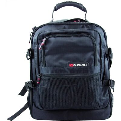 Monolith Laptop Backpack - Black - 9106 Monolith Laptop Backpack - Black - 9106