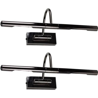 ValueLights - Capri - Black - Indoor Wall Picture Light ValueLights - Capri - Black - Indoor Wall Picture Light