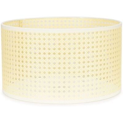 ValueLights Reni Large Modern Cream Woven Rattan Wicker Effect Ceiling Pendant - Ceiling Pendant ValueLights Reni Large Modern Cream Woven Rattan Wicker Effect Ceiling Pendant - Ceiling Pendant