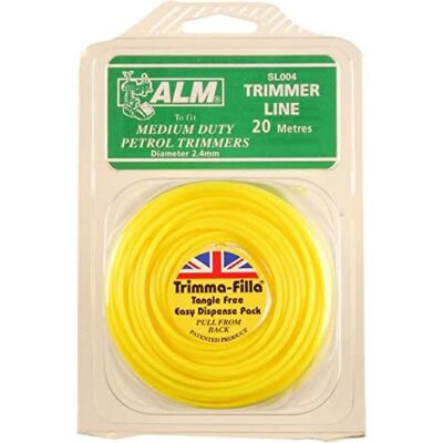 ALM Manufacturing SL004 Medium-Duty Petrol Trimmer Line - 2.4mm x 20m ALM Manufacturing SL004 Medium-Duty Petrol Trimmer Line - 2.4mm x 20m
