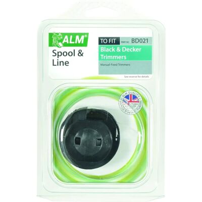 ALM ALMBD021 Spool & Line for Black & Decker Trimmers - A6044 ALM ALMBD021 Spool & Line for Black & Decker Trimmers - A6044