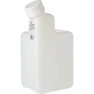 ALM Manufacturing ALM MX002 Flacon de mélange de carburant - 2 Temps Blanc - Publicité ALM Manufacturing ALM MX002 Flacon de mélange de carburant - 2 Temps Blanc - Publicité