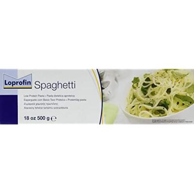 Danone Nutricia Loprofin Spaghetti - Pâtes à Faible Teneur en Protéines - 500g - Publicité Danone Nutricia Loprofin Spaghetti - Pâtes à Faible Teneur en Protéines - 500g - Publicité
