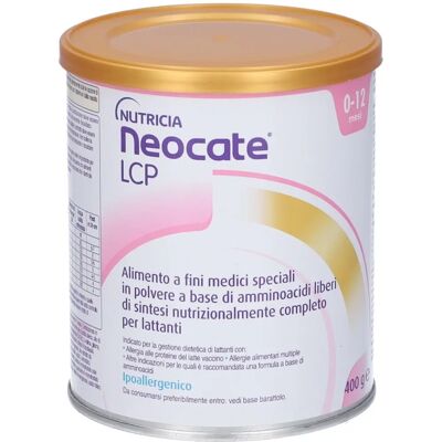 Latte Neocate LCP di Nutricia - Alimento per neonati a base di aminoacidi Latte Neocate LCP di Nutricia - Alimento per neonati a base di aminoacidi