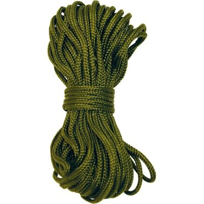 BCB CM030 Olivgrön Paracord - Brytningsstyrka 50kg BCB CM030 Olivgrön Paracord - Brytningsstyrka 50kg
