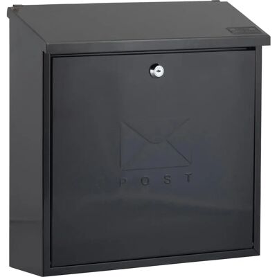 Sterling MB03BKR Black Contemporary Mailbox - Mailbox Sterling MB03BKR Black Contemporary Mailbox - Mailbox