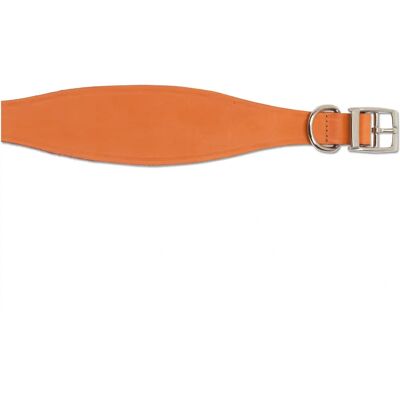 Ancol Tan Leather Whippet Dog Collar - 35cm/14" Ancol Tan Leather Whippet Dog Collar - 35cm/14"