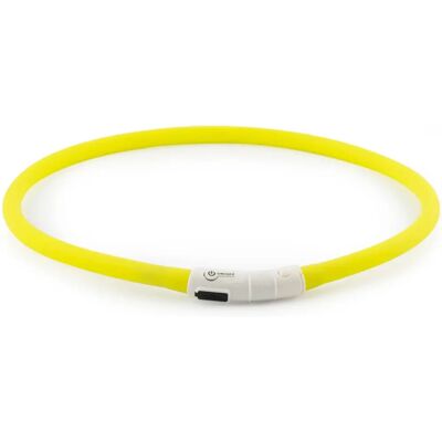 Ancol Yellow Safety Halo 70cm Flashing Dog Collar Ancol Yellow Safety Halo 70cm Flashing Dog Collar