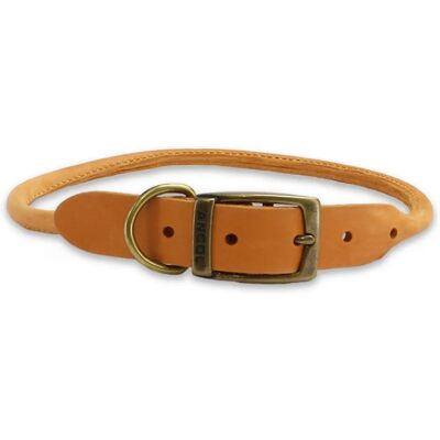 Ancol Timberwolf Round Dog Collar Mustard - Size 4 Ancol Timberwolf Round Dog Collar Mustard - Size 4